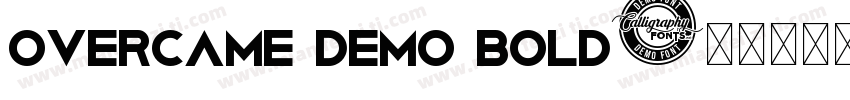 Overcame Demo Bold字体转换